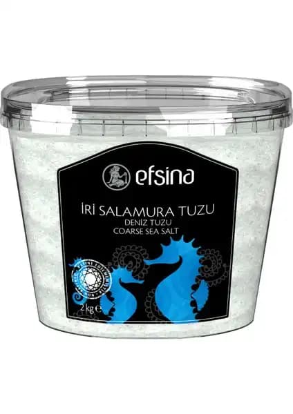 Efsina İri Deniz Tuzu İzmir’den Doğal ve Katkısız Yüksek Kalite Deniz Tuzu