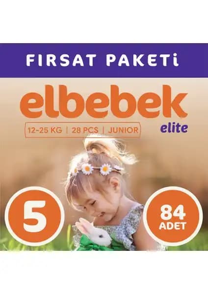 Elbebek Elite Bebek Bezi 5 Numara: Güvenilir ve Konforlu Bebek Bakım Ürünü