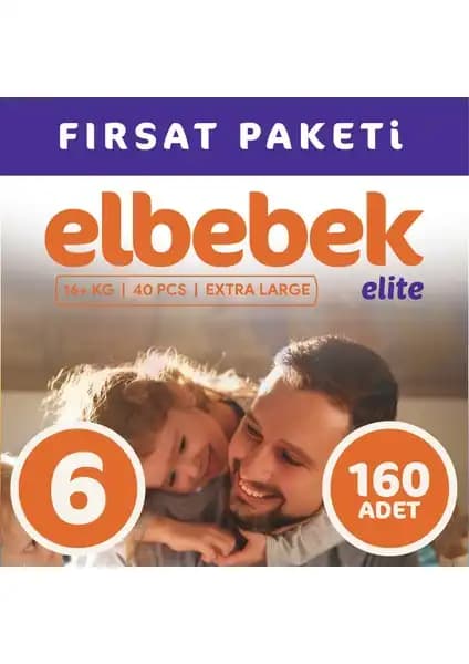 Elbebek Elite Bebek Bezi 6 Numara X Large Özellikleri ve Kullanıcı Yorumları