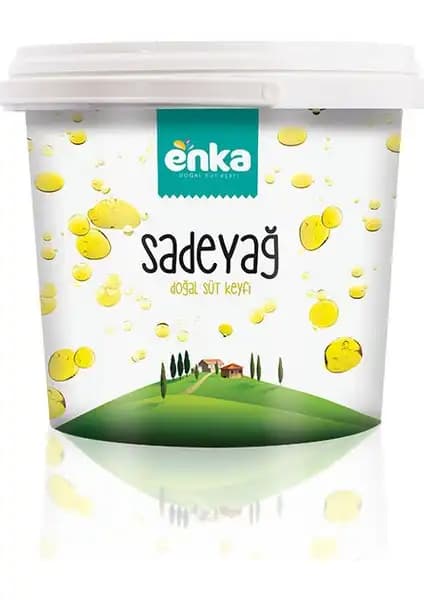 Enka Sadeyağ 1 kg doğal ve lezzetli Osmanlı mutfağı kökenli saf yağ seçeneği