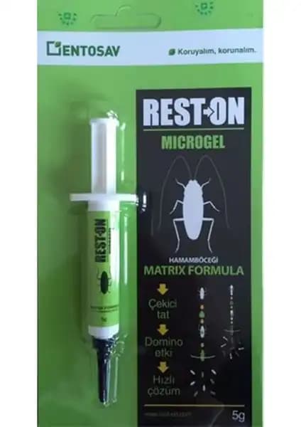 Entosav Reston Microgel Hamam Böceği Jeli: Etkili ve Güvenilir Çözüm, Kullanım Kolaylığı ve Uzun Süreli Koruma
