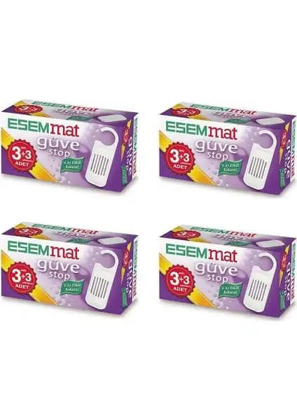 Esemmat Güve Stop 4'lü Set ile Güve Sorununa Kalıcı ve Güvenilir Çözüm