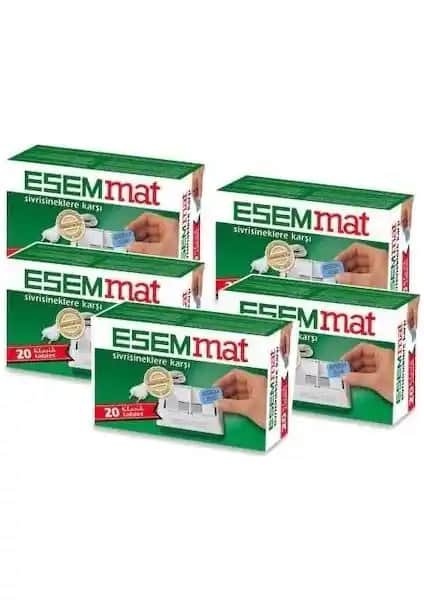 Esemmat Sivrisinek Kovucu Tablet: Güvenilir ve Etkili Dış Mekân Koruma Çözümü