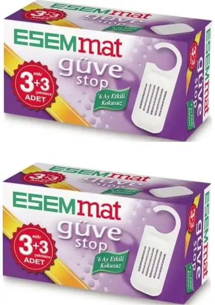 Esmemmat Güve Kovucu: Naftalin İçermeyen Güvenli ve Uzun Süreli Dolap Koruma Çözümü
