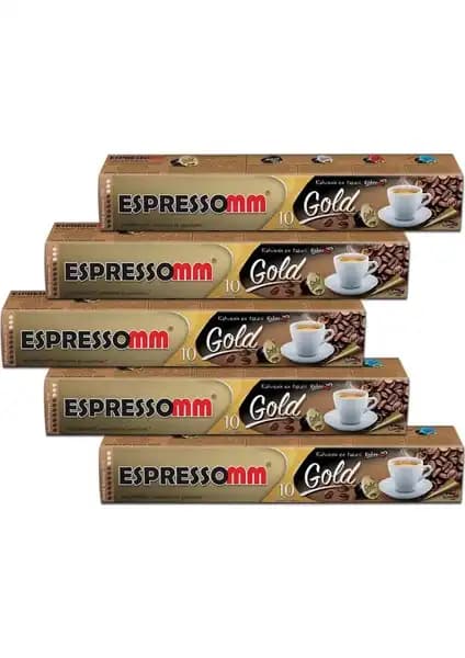ESPRESSOMM Gold Kapsül Kahve: Kaliteli ve Taze Kahve Deneyimi Sunar