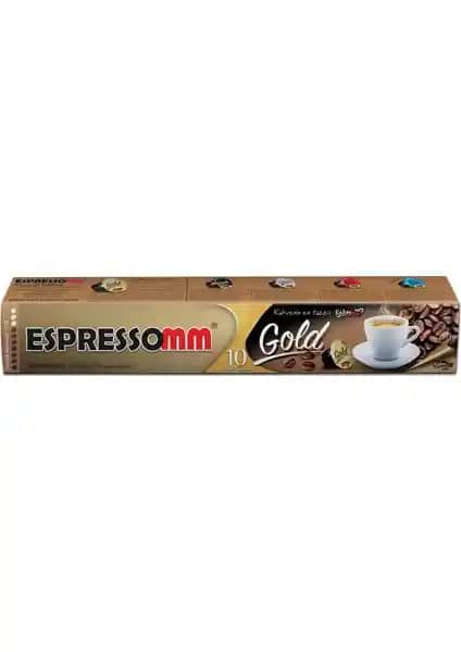 ESPRESSOMM Gold Kapsül Kahve: Yüksek Kalite ve Uyumlu Kullanım Özellikleri