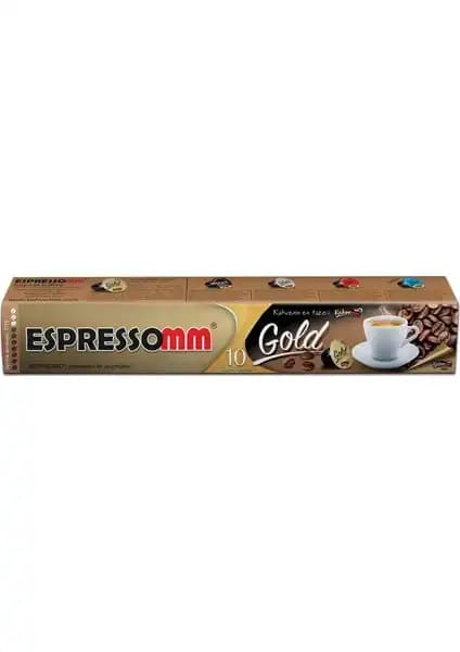 ESPRESSOMM Gold Kapsül Kahve: Yüksek Kalite ve Uyumlu Kullanım Özellikleri