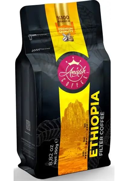 Etiyopya Yirgacheffe Filtre Kahve - Aromalı ve Dengeli Orta Kavrulmuş Kahve Seçeneği