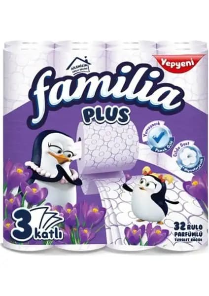 Familia Plus 3 Katlı Parfümlü Tuvalet Kağıdı: Konfor ve Estetiğin Buluşması