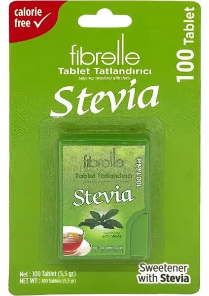 Fibrelle Stevia Tatlandırıcı: Doğal ve Sağlıklı Tatlılık Alternatifi Ürün Özellikleri ve Kullanım Rehberi
