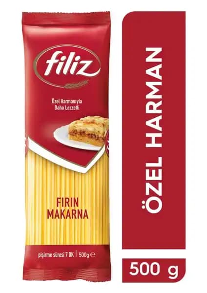 Filiz 500 Gr Fırın Makarna Pratik Kullanım ve Doğal Lezzet Sunar