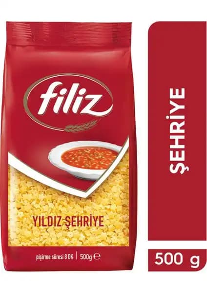 Filiz 500 Gr Yıldız Şehriye Makarna: Doğal ve Çok Yönlü Mutfak Malzemesi