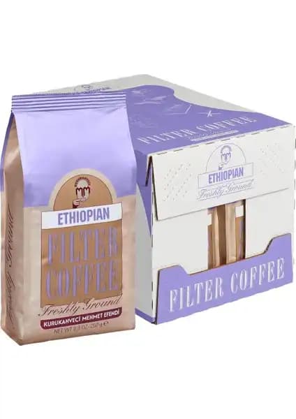 FO Mehmet Efendi Etiyopya Filtre Kahve 250 Gr Lezzetli ve Pratik Kahve Deneyimi
