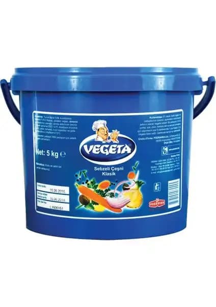 FO VEGETA ÇEŞNİ 5 KG: Doğal ve Çok Amaçlı Baharat Karışımı Mutfaklar İçin Uygun