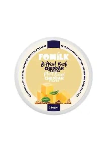 Fomilk Sarı Blok Vegan Laktozsuz Peynir Alternatifi 250g Sağlıklı ve Doğa Dostu