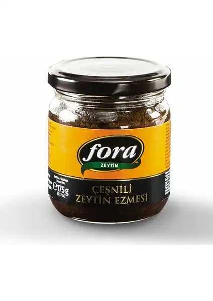 Fora Çeşnili Siyah Zeytin Ezmesi: Yüksek Kalite ve Zengin Aromayla Sofralarınıza Lezzet Katın