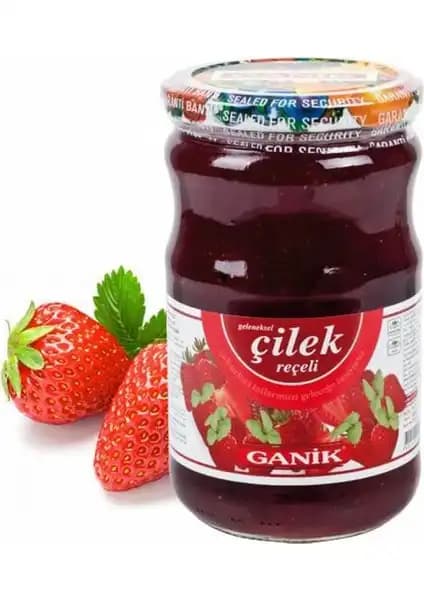Ganik Çilek Reçeli: Doğal ve Lezzetli Bir Tat Deneyimi Sunan Yüksek Kaliteli Reçel