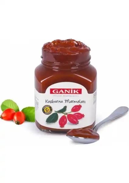 Ganik Kuşburnu Marmelatı 350 gr Doğal ve Sağlıklı Tatlı Alternatifi