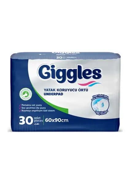 Giggles 60x90 Cm Bebek Yatak Koruyucu Örtü Güvenli ve Konforlu Uyku Ortamı Sağlar