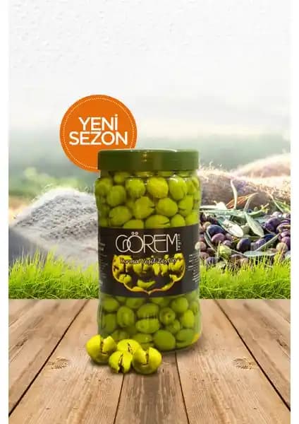 Görem Zeytin Yeni Mahsül Taş Kırma Zeytin Doğal ve Katkısız Sağlıklı Alternatif