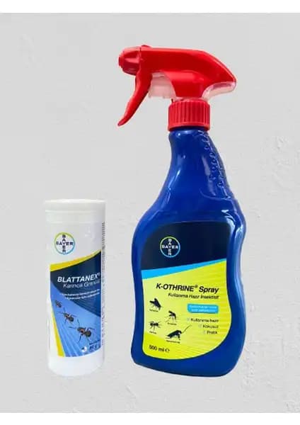 Güçlü ve Etkili Haşere Kontrolü İçin Bayer Karınca Granülü ve K-Othrıne Sprey Seti