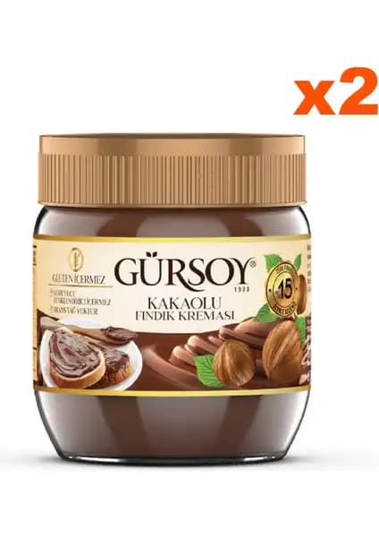 Gürsoy Kakaolu Fındık Kreması: Doğal ve Sağlıklı Fındık Aromasıyla Zenginleştirici Lezzet
