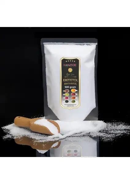 Hanzade Bitkisel Eritritol Doğal Toz Tatlandırıcı: Sağlıklı ve Lezzetli Alternatif