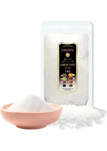 Hanzade Bitkisel Limon Tuzu Tane Parça 1 kg Doğal ve Taze Baharat Seçeneği