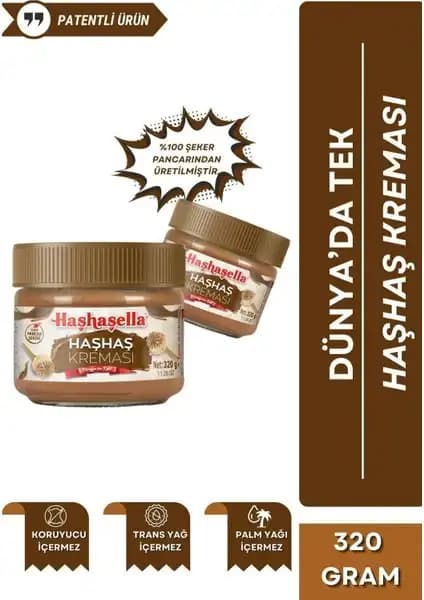 Haşhaşella Haşhaş Kreması: Doğal Aromasıyla Kahvaltı ve Tatlılara Lezzet Katar