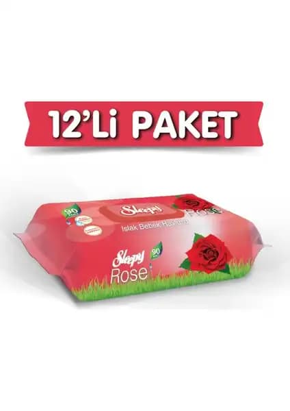 Hassas Ciltler İçin Gül Kokulu Islak Havlu Güvenli ve Pratik Temizlik Çözümü