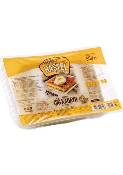 Hastel Vakumlu Çiğ Kadayıf 500 Gr - Pratik ve Lezzetli Türk Tatlısı Seçeneği
