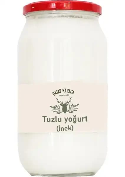 Hatay Karaca Tuzlu Yoğurt 1 kg Geleneksel ve Sağlıklı Lezzet Birliği