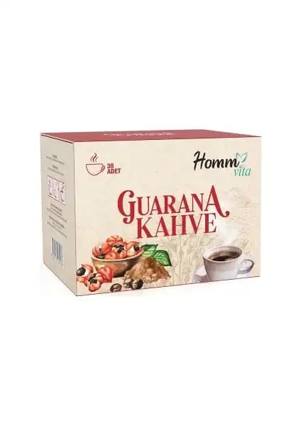 Homm Vita Guarana Kahve 30'lu Paket ile Enerji Seviyenizi Artırın ve Gün Boyu Aktif Kalın