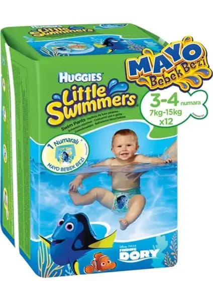 Huggies Little Swimmers Mayo Bebek Bezi: Güvenli ve Konforlu Yüzme Deneyimi İçin