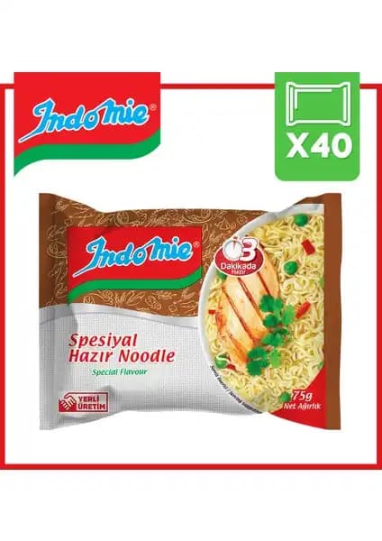 Indomie 40'lı Spesyal Hazır Noodle Koli: Hızlı ve Lezzetli Öğünler İçin Pratik Seçenek