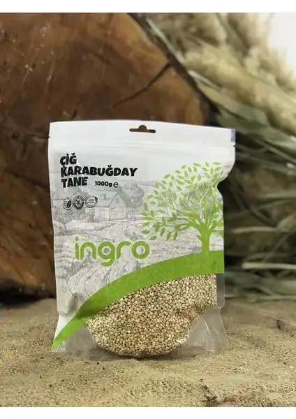 İngro Glutensiz Çiğ Karabuğday 1000g Sağlıklı ve Çok Yönlü Kullanım İmkanı Sunar