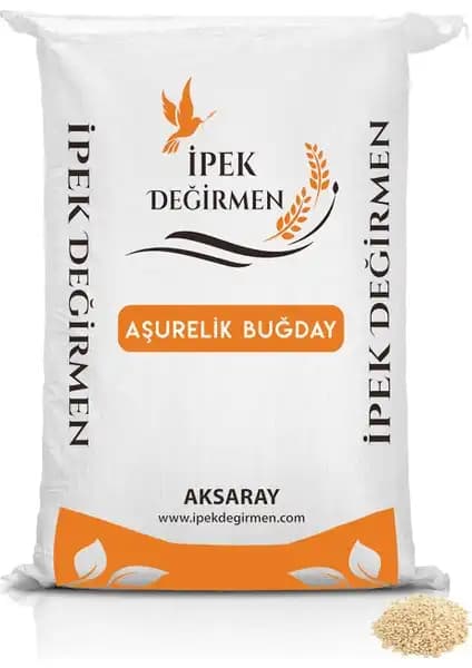 İpek Değirmen Aşurelik Buğday Yarması 1 Kg Doğal ve Sağlıklı Beslenme İçin Uygun