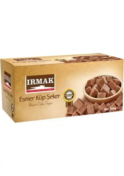 IRMAK Esmer Küp Şeker 500 gr Doğal ve Sağlıklı Tatlandırıcı Alternatifi