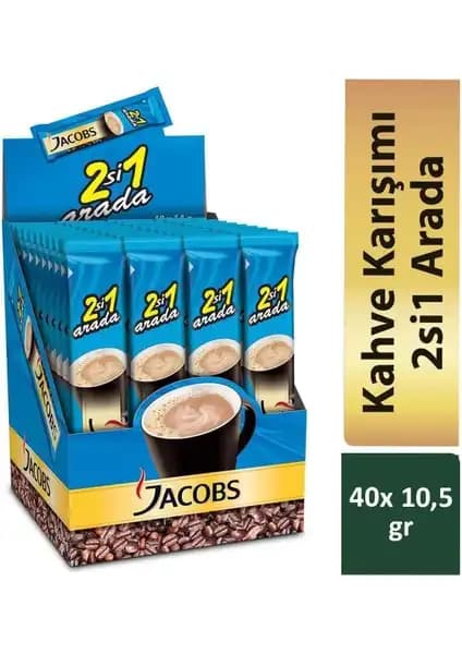 Jacobs 2'si 1 Arada Öğütülmüş Stick Kahve: Hızlı ve Pratik Kahve Keyfi