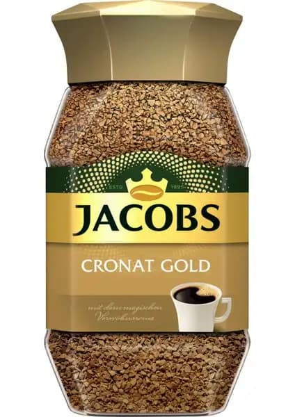 Jacobs Cronat Gold Kahve Kavanoz 100 Gr – Yoğun Aroması ve Pratik Kullanımıyla Öne Çıkan Kahve
