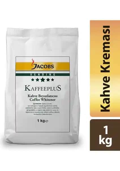 Jacobs Kaffeeplus Kahve Kreması 1kg: Pratik ve Zengin Kahve Deneyimi İçin Uygun