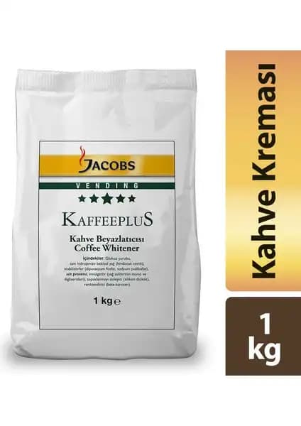 Jacobs Kaffeeplus Kahve Kreması 1kg: Pratik ve Zengin Kahve Deneyimi İçin Uygun