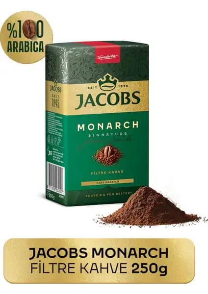 Jacobs Monarch Filtre Kahve 250g: Dengeli Aroması ve Kaliteli Lezzetiyle Kahve Tutkunlarının Tercihi