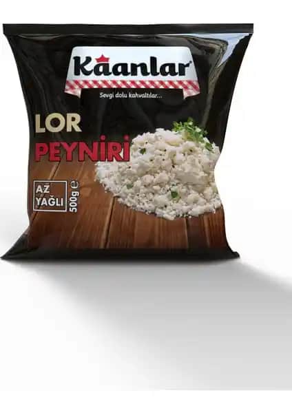 Kaanlar Lor Peyniri 500 Gr Sağlıklı ve Çok Yönlü Kullanım İmkanı Sunan Doğal Peynir