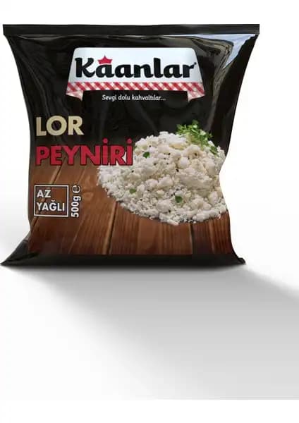 Kaanlar Lor Peyniri 500 Gr Sağlıklı ve Çok Yönlü Kullanım İmkanı Sunan Doğal Peynir