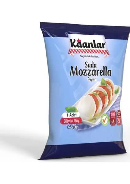 Kaanlar Suda Mozzarella 125 Gr: Tazelik ve Lezzet Sunan Doğal Peynir Seçeneği