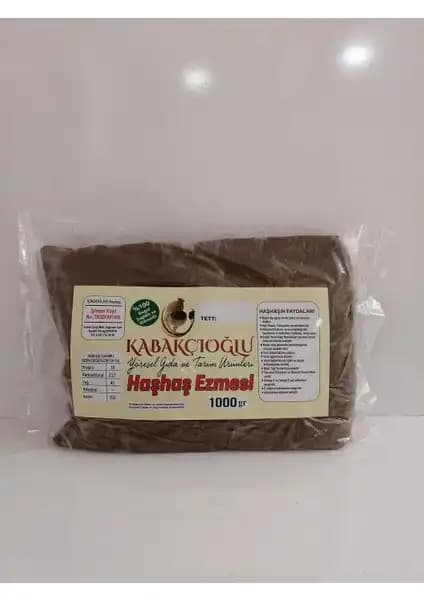 Kabakçıoğlu Yöresel Haşhaş Ezmesi: Doğal ve Sağlıklı Organik Lezzet Alternatifi