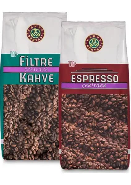 Kahve Dünyası Çekirdek Filtre ve Espresso Kahve Ürünleri Yüksek Kalite ve Lezzet