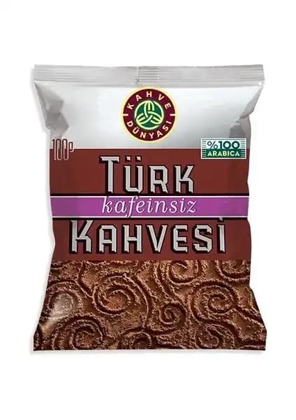 Kahve Dünyası Kafeinsiz Türk Kahvesi: Sağlıklı ve Lezzetli Kahve Seçenekleri