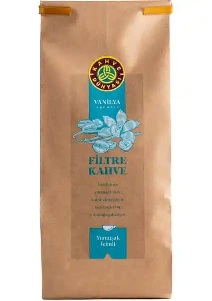 Kahve Dünyası Vanilyalı Filtre Kahve Çekirdeği 250 Gr Aromalı ve Kaliteli Ürün